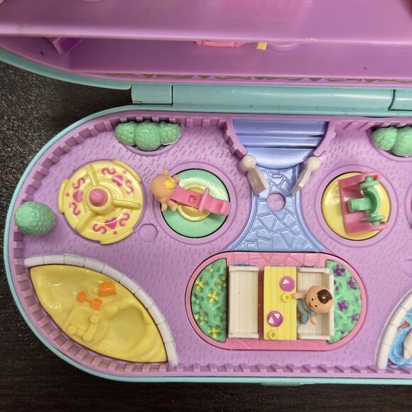 90s Polly Pocket Baby Stampin Playground Bluebird Mini Toy Art Set Cute Kawaii - Picture 6 of 16